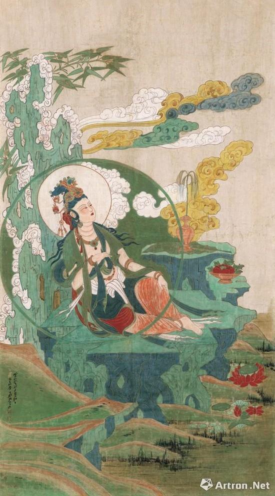 张大千 《十月观音》 1.012亿元成交