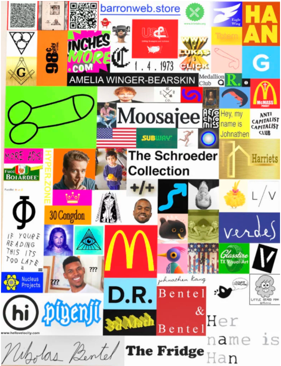 尼古拉斯·本特尔(Nikolas Bentel),《被擦除的劳森伯格》(The Erased Rauschenberg)。 这位艺术家毁掉了罗伯特·劳森伯格的《无题》,1973。图片:Courtesy of Nikolas Bentel