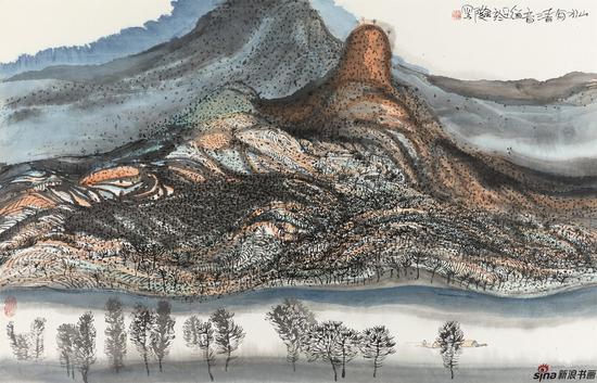 山水有清音 70x44cm
