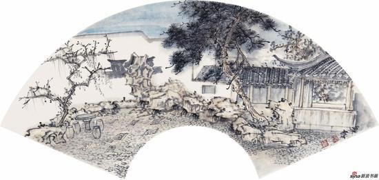 隔断城西市语哗 30cm×60cm 2018