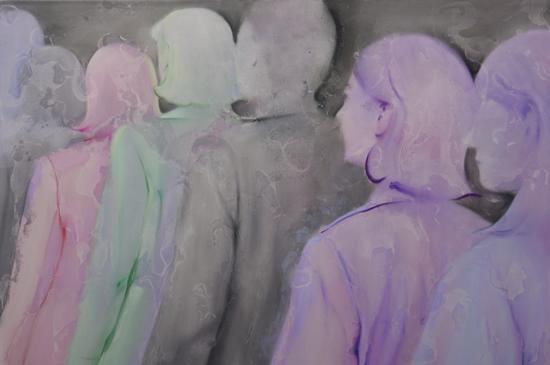 默·6 张子叶 100x150cm 2018年 布面油画