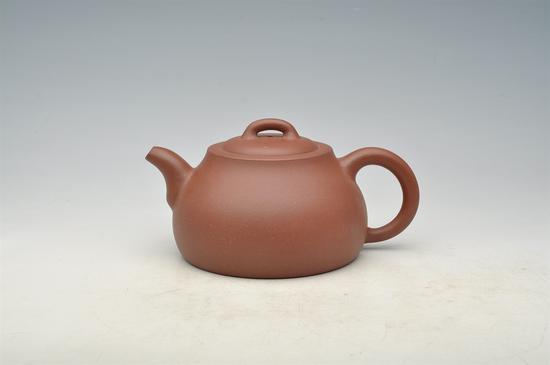 天承壶 紫泥调砂 2013 500ml 艺术家张海平作品