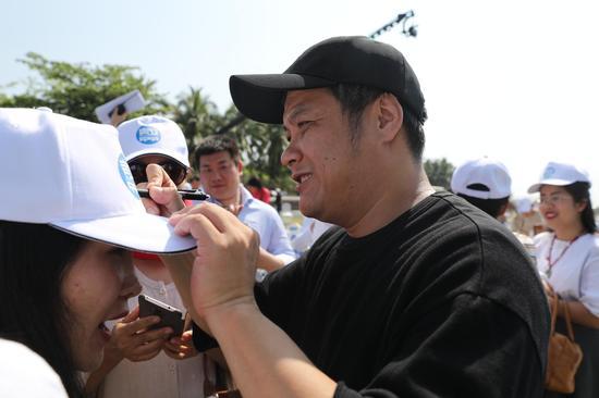 著名导演、坏猴子影业艺术总监 宁浩与观众现场互动