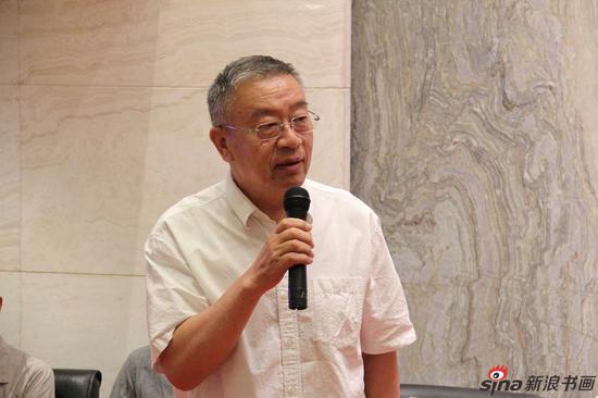 中央美术学院 造型学院前任院长、 北京当代中国写意油画研究院院长,戴士和先生致辞