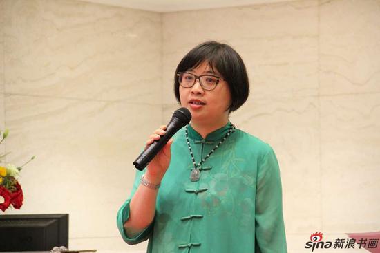 上海市杨浦区文化局党委书记、局长,杨茵喻女士致辞
