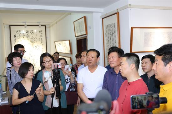 开馆展现场