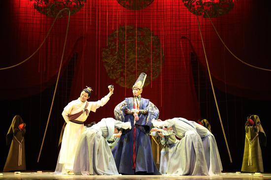《杜甫》进京展演剧照