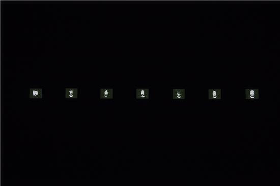 展览现场,无声合唱团《无声合唱团》,摄影,2018