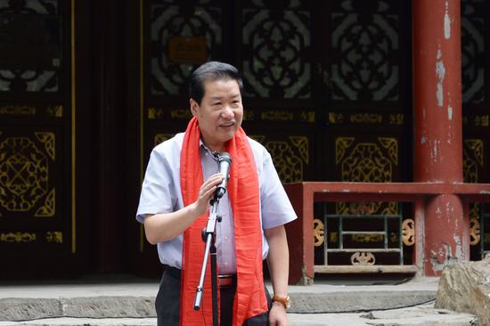 中国书法家协会理事,北京书法家协会副主席刘俊京致辞
