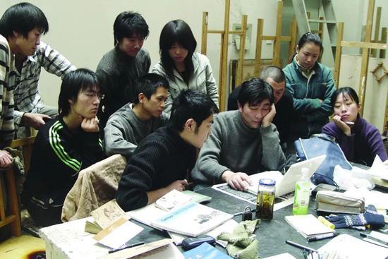2007年版画系教学场景