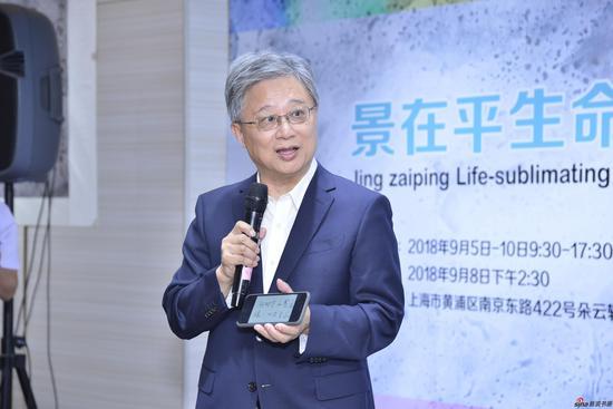中欧国际工商学院教授,原院长,国务院特殊津贴专家,上海交大、上海财大博士生导师朱晓明先生致词
