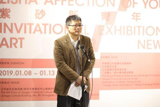 共青团江苏省委社会联络部部长汤江林发言
