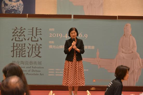 莺歌陶瓷博物馆 馆长 吴秀慈