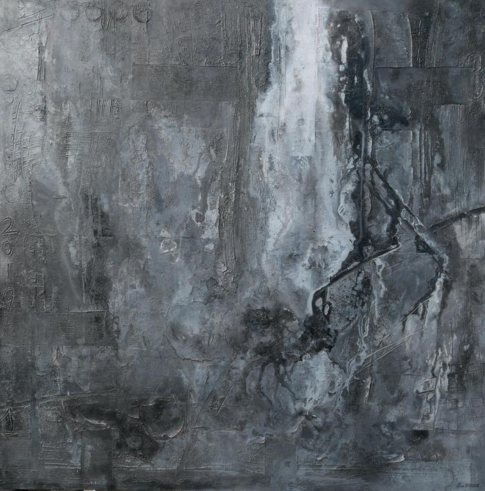 《消魂-1号》 综合材料 160x160cm 2020年