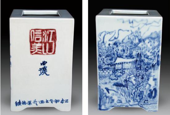 《金石寿镶器》 19cm×12cm 2015 年