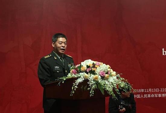 中国人民革命军事博物馆馆长李洪军致辞