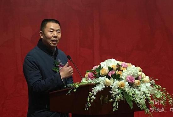河南省文联副主席、河南省美术家协会主席刘杰致辞