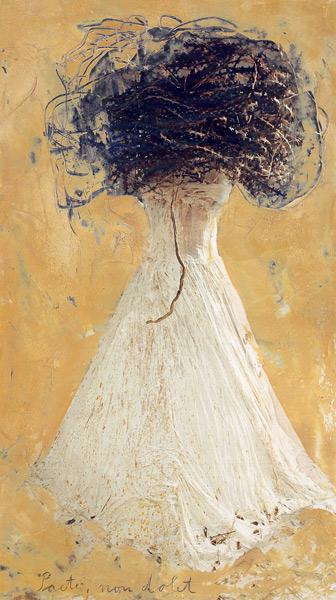 古代女子,2004,纸上的混合科技,140cm×94.5cm,MAP 收藏