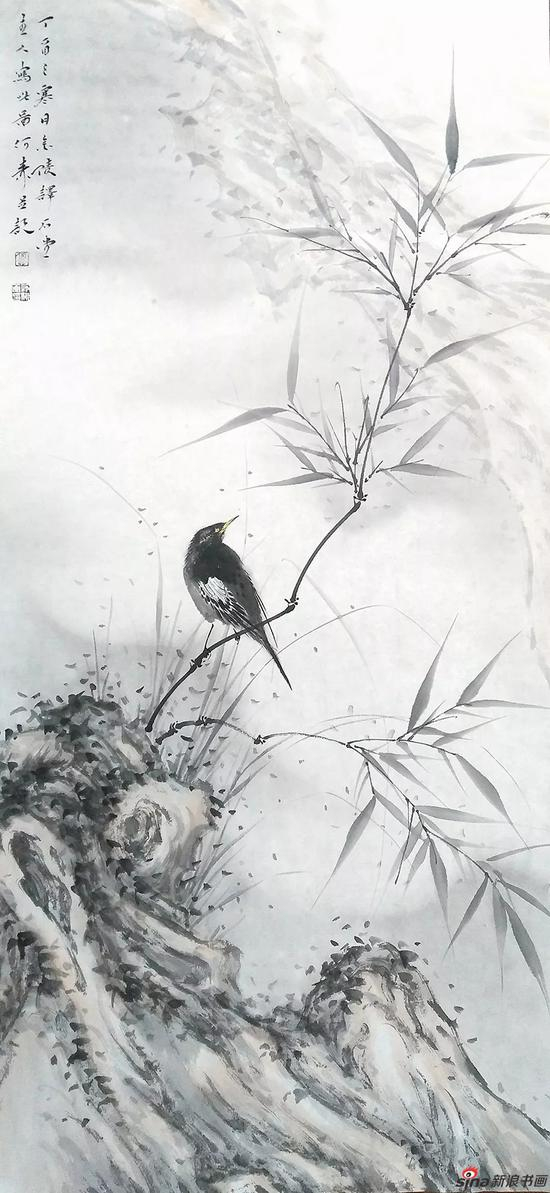 南京市花鸟画研究会常务秘书长何柳作品