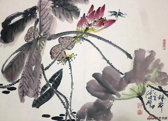 南京市花鸟画研究会名誉会长何鸣作品