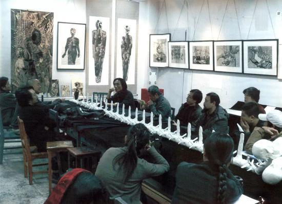 2005年版画系会议现场