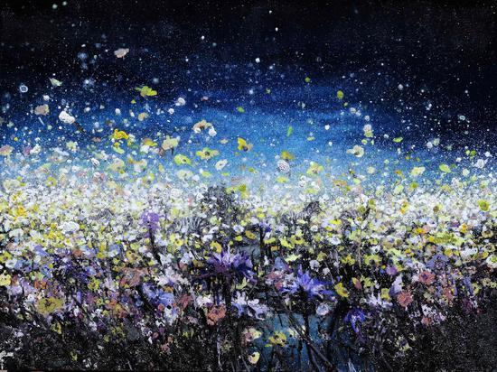 冷酷仙境-1号 Hard-Boiled Wonderland No.1 90x120cm 布面综合材料 Composite Material on Canvas 2017