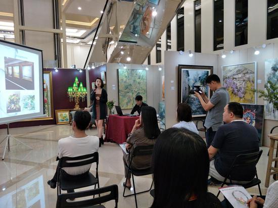 胜赞画廊 青年艺术家、策展人, 张婷 讲座《原创艺术品情感与精神价值》