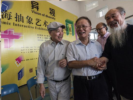 左起:许德民、龚学平、周斌、王克良。