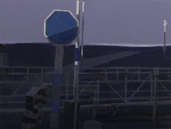 68《北纬38度系列》 梁宇 90×120cm 布面油画 2013