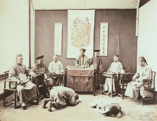 威廉·桑德斯,“中国公堂”,1866年