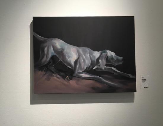 刘纪生 无名者肖像·5 60x80cm 布面油画 2017