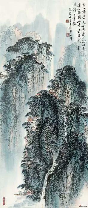 《青山好》 144cm×61cm 柯 江