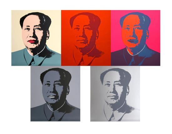 毛泽东 安迪•沃霍尔 Lot 201