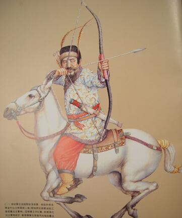胡服骑射图
