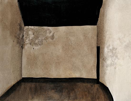 有一扇到另一房间的门 油彩画布 112×145cm 1990