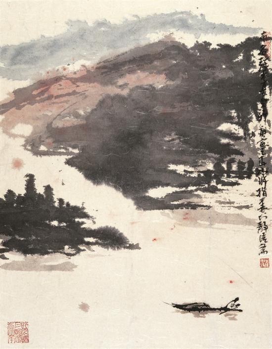 布谷声中夏令新 2010年 47×37cm