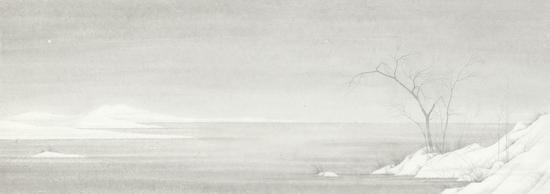 程保忠CHENG Baozhong 《他岸》Another Shore 41x116cm 纸本设色Ink and Colour on Paper 2015