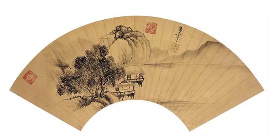 董其昌 (1555-1636) 夏山图