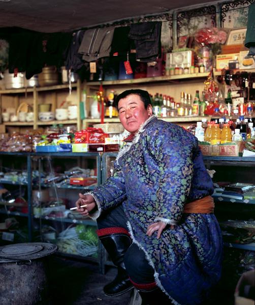 李伟摄影作品:小卖铺,2008年-(西乌旗)