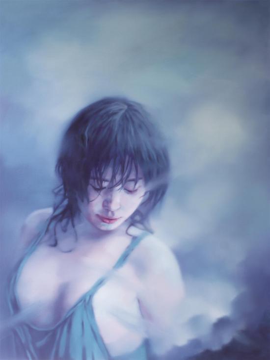 双年展 参展艺术家:马东民作品《灵韵系列》200x150cm 布面油画 2011