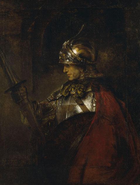 Rembrandt, A Man in Armour (1655), Kevingrove Art Gallery and Museum, Glasgow