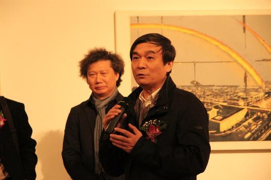 西安美术学院院长郭线庐教授致辞
