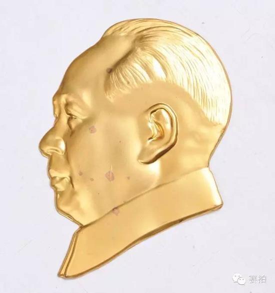 80年前后毛泽东头像章