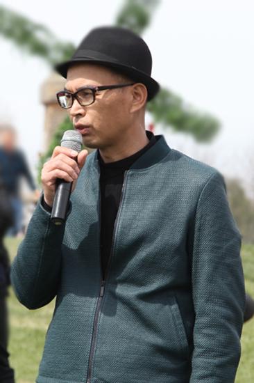 艺术家陈文令发言