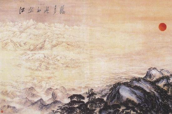 名作六:傅抱石、关山月《江山如此多娇》