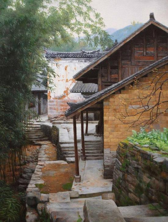 刘闯作品《贾市•湘西》