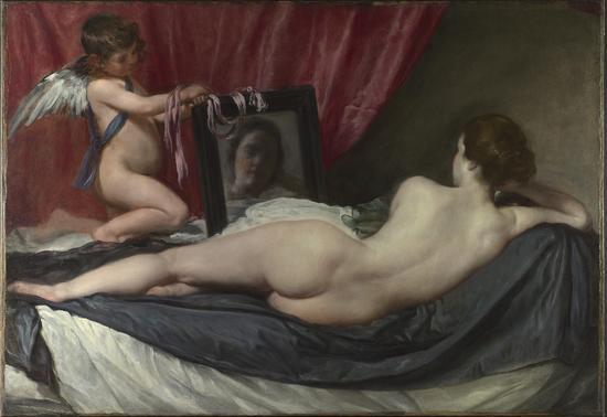维拉斯奎兹《The Rokeby Venus》,1647-1651,藏于英国国家美术馆