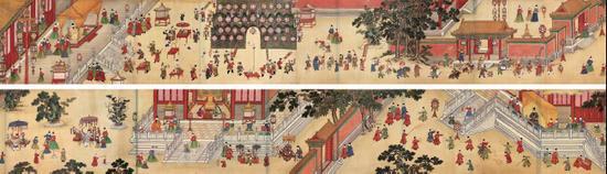 宪宗元宵行乐图卷