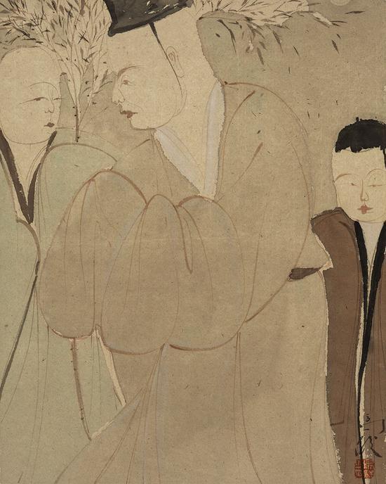 马骏 《本味1》纸本设色 48cmx38cm 2016