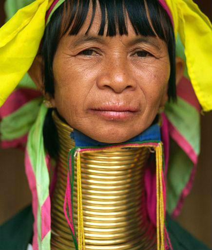 帕都安妇女,泰国摄影:Travel Pix Collection AWL Aurora Photos图片社